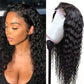 Deep Wave Lace Closure Human Hair Wigs 4x4 Pre Plucked Curly Wigs For Black Women