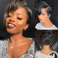 Pixie Cut Wig Human Hair Straight Short Bob Wig 13X4 Lace Front Human Hair Wigs