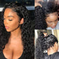 Transparent Lace Kinky Curly Human Hair Wig 13x4 Lace Frontal Wig