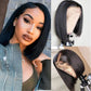 13x4 Bob Wig Human Hair Front Lace Brazilian Straight Hair