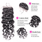 Brazilian Virgin Hair Bundles with Closure Loose Deep Wave Human Hair