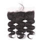 Ear to Ear 100% Human Hair Body Wave 13x4 Lace Frontal Free Part Pre Plucked With Baby Hair