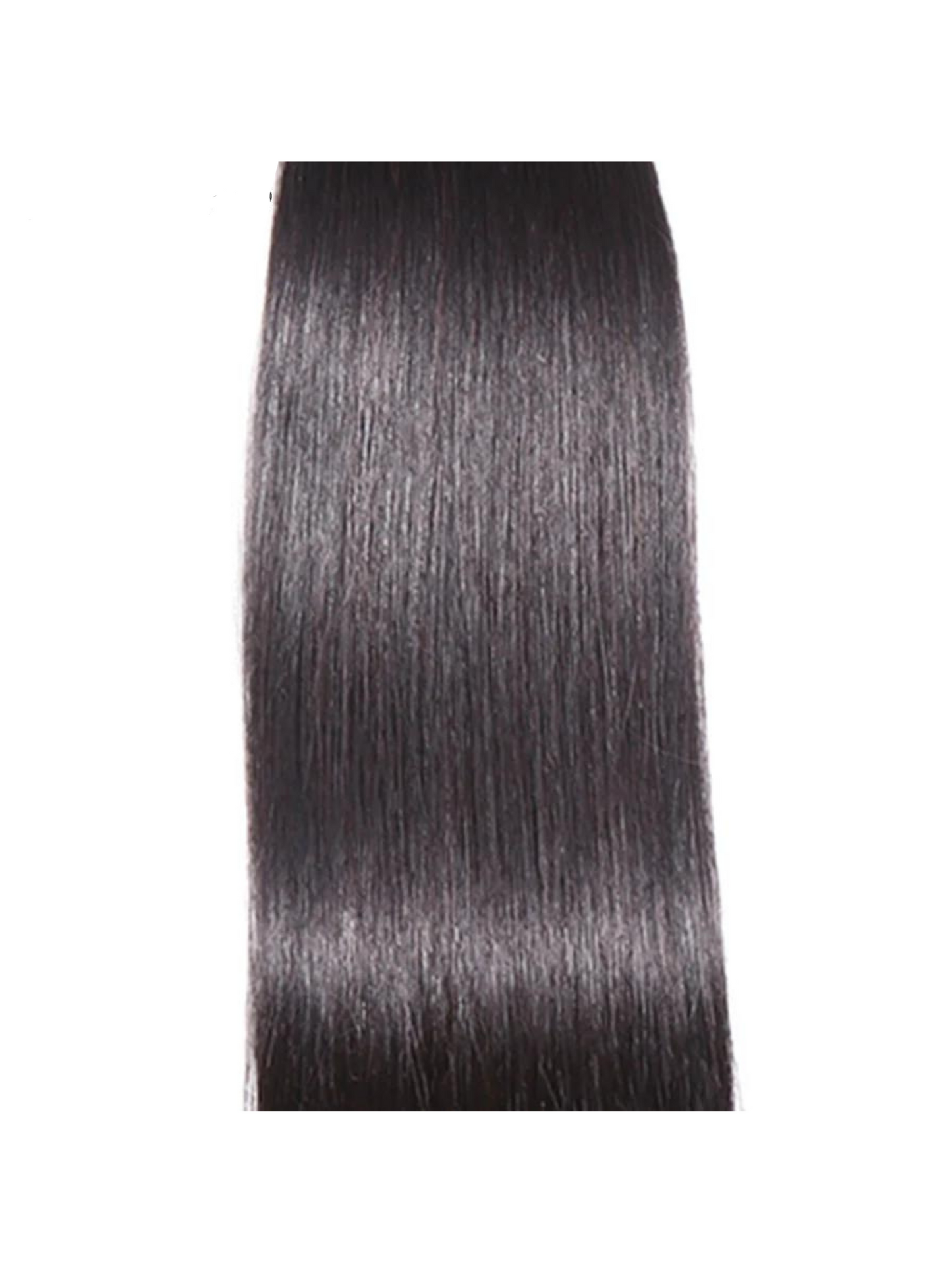 Straight Hair 3 Bundles With Closure Virgin Human Hair 4*4 Swiss Lace Brazilian Hair