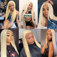 613 Bundles 100% Brazilian Straight Blonde Human Hair Bundles 10A Virgin Blonde Hair Weave